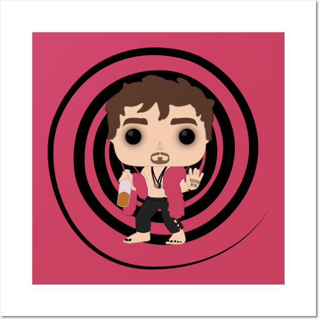 Klaus Hargreeves Funko Wall Art by AndyDesigns